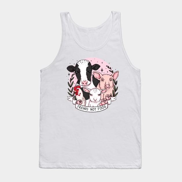 friends not food Tank Top by chiaraLBart